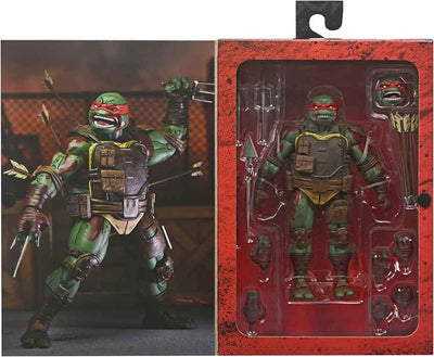 Teenage Mutant Ninja Turtles 7 Inch Action Figure Ultimate - Battle Damaged Raphael