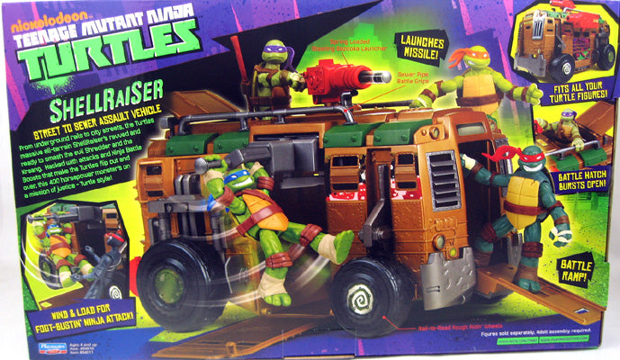 Teenage Mutant Ninja Turtles Fits 5 Inch Vehicle Figure Nickelodeon - Shellraiser