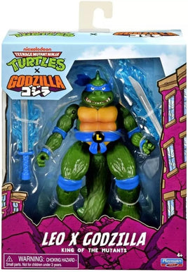 Teenage Mutant Ninja Turtles X Godzilla Godzilla 6 Inch Action Figure - Leo X Godzilla