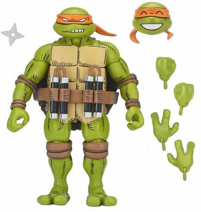 Teenage Mutant Ninja Turtles x Usagi Yojimbo 7 Inch Action Figure Ultimate - Michelangelo