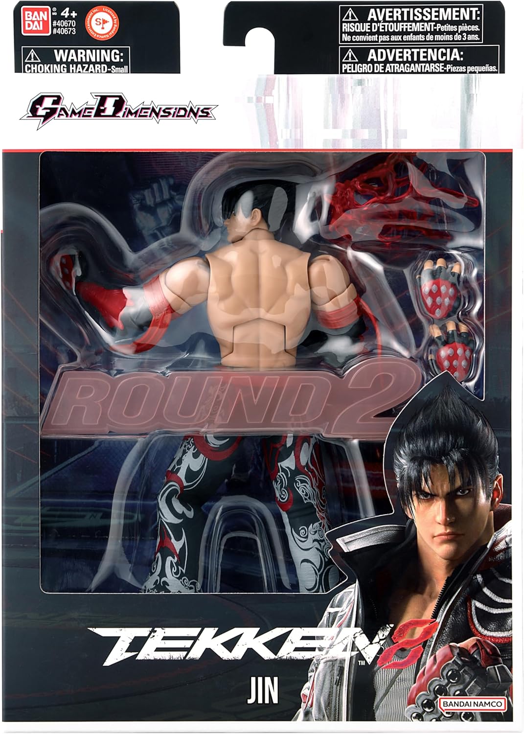 Tekken 6 Inch Action Figure Game Dimensions - Jin Kazama| Cmdstore