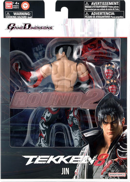 Tekken 6 Inch Action Figure Game Dimensions - Jin Kazama