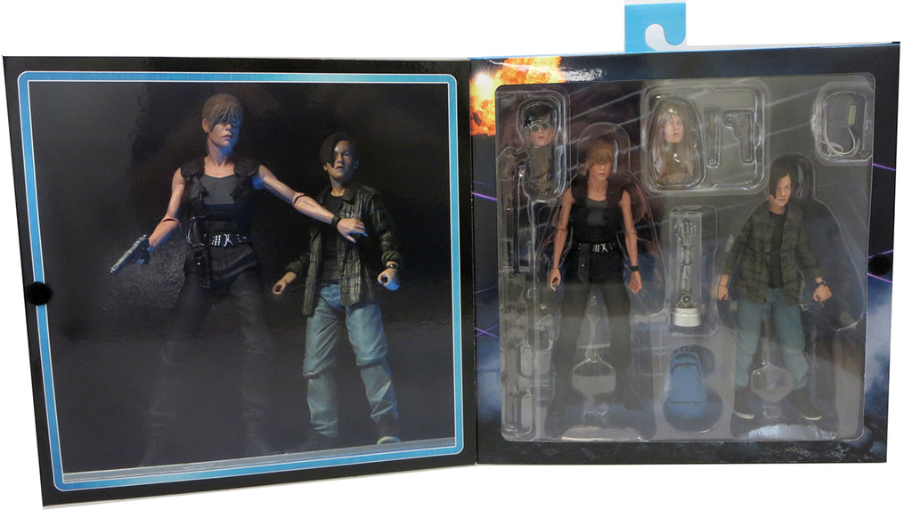 Terminator 2 7 Inch Action Figure 2-Pack - Sarah Connor and John Connor Exclusive