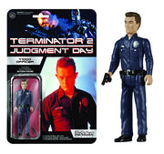 Terminator 2 Judgment Day 3.75 Inch Action Figure Reaction Series - T-1000 Officer Solid Form