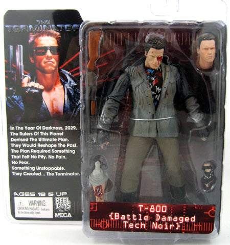 Terminator Collection 7 Inch Action Figure Series 2 - Battle Damaged Tech Noir T-800