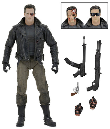 Terminator 7 Inch Action Figure Deluxe Series - Ultimate Police Station Assault T-800
