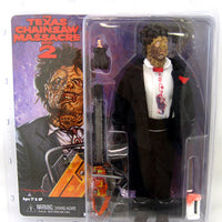 Texas Chainsaw Massacre 2 8 Inch Doll Figure Clothed Retro Series - Tailored Suit Leatherface