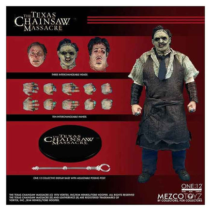 Texas Chainsaw Massacre 6 Inch Action Figure One-12 Collectible - Leatherface