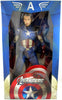 The Avengers Movie 18 Inch Action Figure 1/4 Scale Series - Battle Damaged Movie Captain America