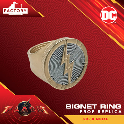 The Flash Life Size Prop Replica - The Flash Signet Ring