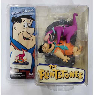 The Flintstones 4 Inch Static Figure Hanna Barbera - Fred Flintstone with Dino