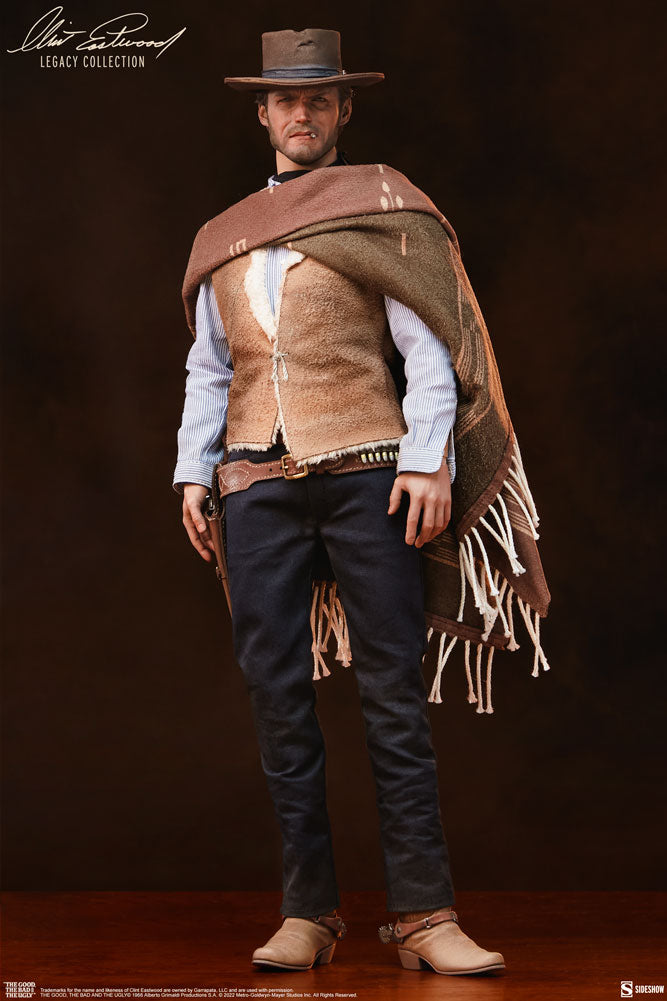 The Good, The Bad and the Ugly 12 Inch Action Figure 1/6 Scale - The Man With No Name Sideshow 100451