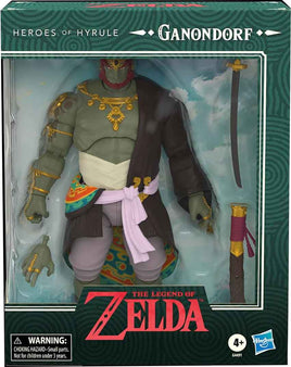 The Legend Of Zelda 6 Inch Action Figure - Heroes of Hyrule Ganondorf