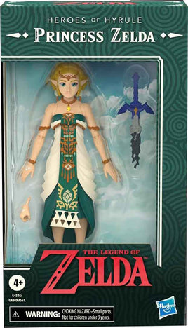 The Legend Of Zelda 6 Inch Action Figure - Heroes of Hyrule Princess Zelda
