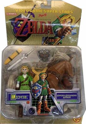 The Legend Of Zelda 6 Inch Action Figure Video Game Superstars - Link