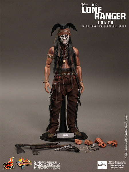 The Lone Ranger 12 Inch Action Figure 1/6 Scale Series - Tonto Hot Toys