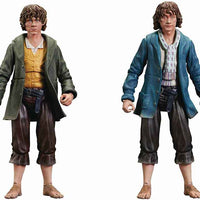 The Lord Of The Rings 4 Inch Action Figure Deluxe Series 7 - Set of 2 (Merry & Pippin)