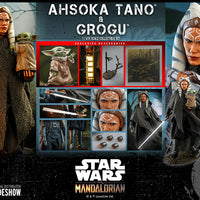 Star Wars The Mandalorian 11 Inch Action Figure 1/6 Scale DX21 - Ahsoka Tano and Grogu Hot Toys 908145