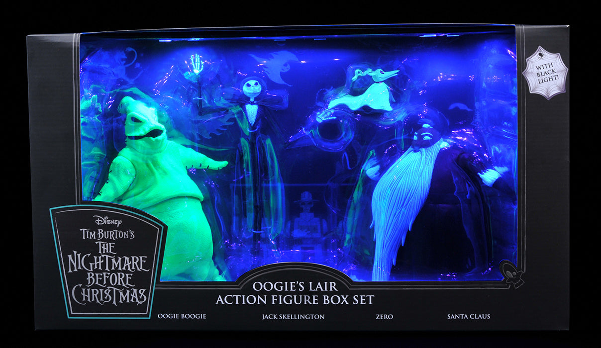 Nightmare Before Christmas SDCC 2020 Lighted Action Figure Box Set