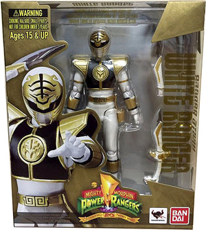 Power Rangers Mighty Morphin 6 Inch Action Figure S.H. Figuarts - The Legendary White Ranger