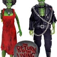 The Return of The Living Dead 8 Inch Action Figure Clothed Series 2-Pack - Zombie Trash & Suicide