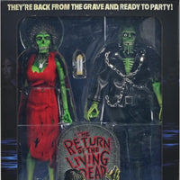 The Return of The Living Dead 8 Inch Action Figure Clothed Series 2-Pack - Zombie Trash & Suicide