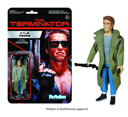 The Terminator 3.75 Inch Action Figure ReAction Series - Kyle Reese