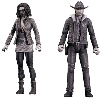 The Walking Dead Comic 7 Inch Action Figure Select Wave 1 - Set of
