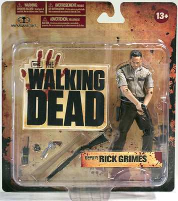 The Walking Dead 6 Inch Action Figure TV Series 1 - Deputy Rick Grimes