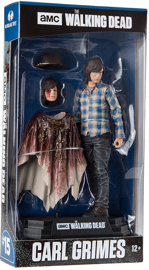 The Walking Dead TV Inch Static Figure Color Tops Series Carl