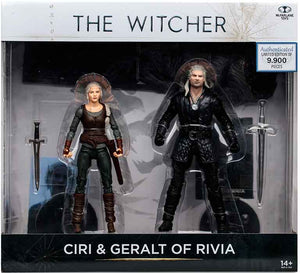 The Witcher Netflix 7 Inch Action Figure 2-Pack - Geralt & Ciri (Season 3)