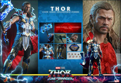 Thor Love and Thunder 12 Inch Action Figure 1/6 Scale - Thor Hot Toys 911309