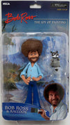 Toony Classic Bob Ross 6 Inch Action Figure - Bob Ross with Racoon
