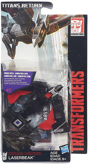 Tranformers Generations Titans Return 4 Inch Action Figure Legends Class - Laserbeak (Sub-Standard Packaging)