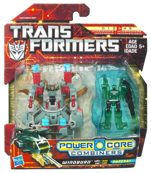 Transformers 6 Inch Action Figure 2-Pack Series (2010 Wave 3) - Windburn with Darkray