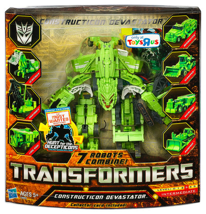 特撮 Transformers Constructicon Devastator Transformers 6 Inch Action Figure Exclusive Series - Constructicon