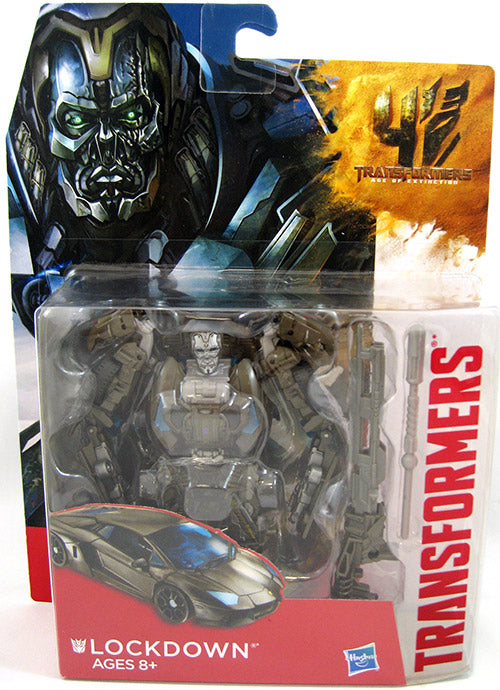 Transformers Age of Extinction 6 Inch Action Figure Deluxe Class Wave 2 - Lockdown (Slight Shelf Wear Packaging)