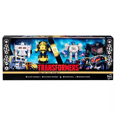 Transformers Age Of The Primes 6 Inch Action Figure 4-Pack - (Ultra Magnus - Bumper - Horri-Bull - Nemesis Prime)