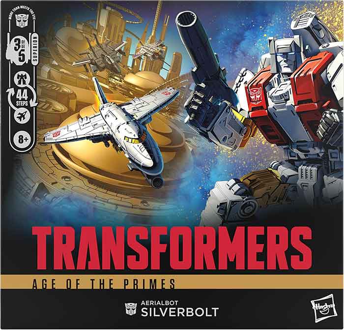 Transformers Age Of The Primes 7 Inch Action Figure Commander Class (2025 Wave 1) - Silverbolt