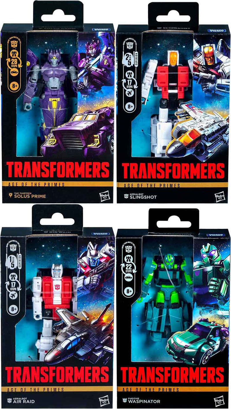 Transformers Age Of The Primes 6 Inch Action Figure Deluxe Class (2025 ...