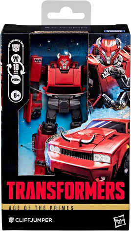 Transformers Age Of The Primes 6 Inch Action Figure Deluxe Class (2026 Wave 2) - Cliffjumper