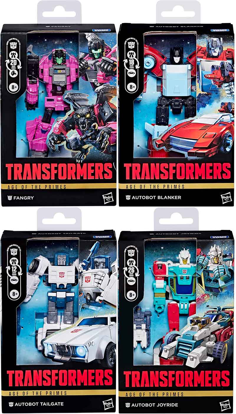 Transformers Age Of The Primes 6 Inch Action Figure Deluxe Class