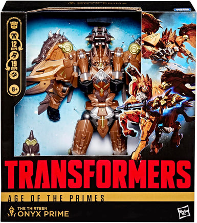 Transformers Age Of The Primes 8 Inch Action Figure Leader Class (2025 Wave 2) - Onyx Prime