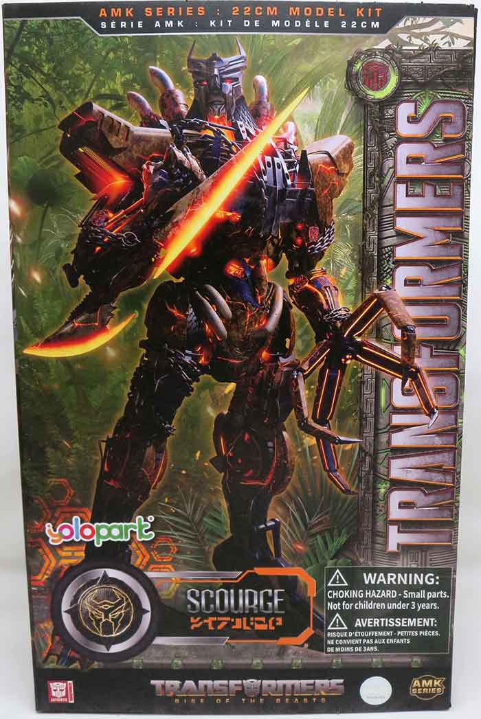 Transformers 8 Inch Model Kit AMK Series - Scourge