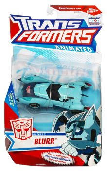 Transformers Animated Action Figure Deluxe Class Wave 5 (2009 Wave 1): Blurr