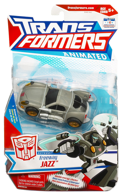 Transformers Animated Freeway Jazz - Deluxe Transformers Animated Freeway Jazz - Deluxe