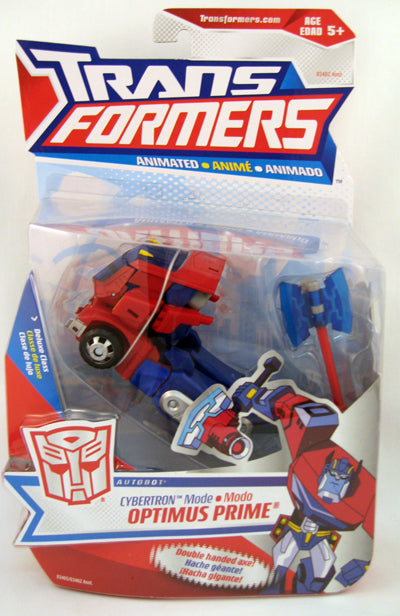 Transformers Animated Action Figure Deluxe Class: Optimus Prime