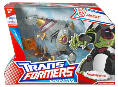 Transformers Animated Figure Voyager Class: Grimlock (T-Rex) (Sub-Standard Packaging)