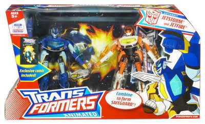 Transformers Animated Action Figure Deluxe Class 2-Pack: Jetstorm & Jetfire