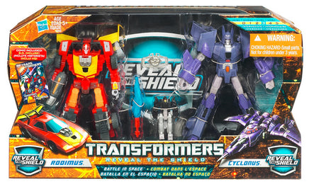 トランスフォーマー　ハズブロ　フィギュア　ロディマスvsサイクロナス Transformers Battle in Space 6 Inch Action Figure Deluxe Class 2